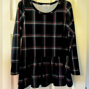 Riah Fashion Peplum Top